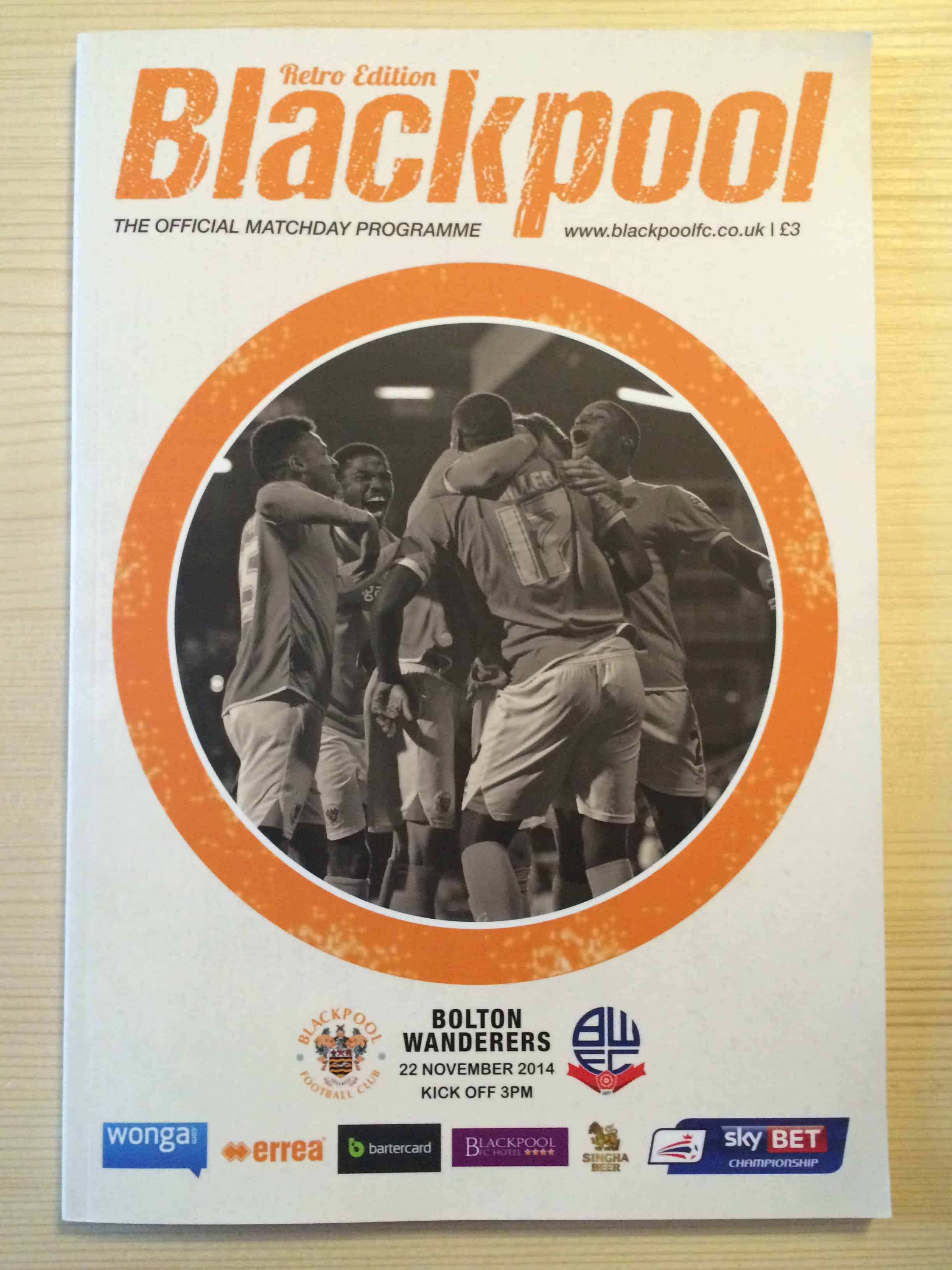 Blackpool FC v Bolton Wanderers FC